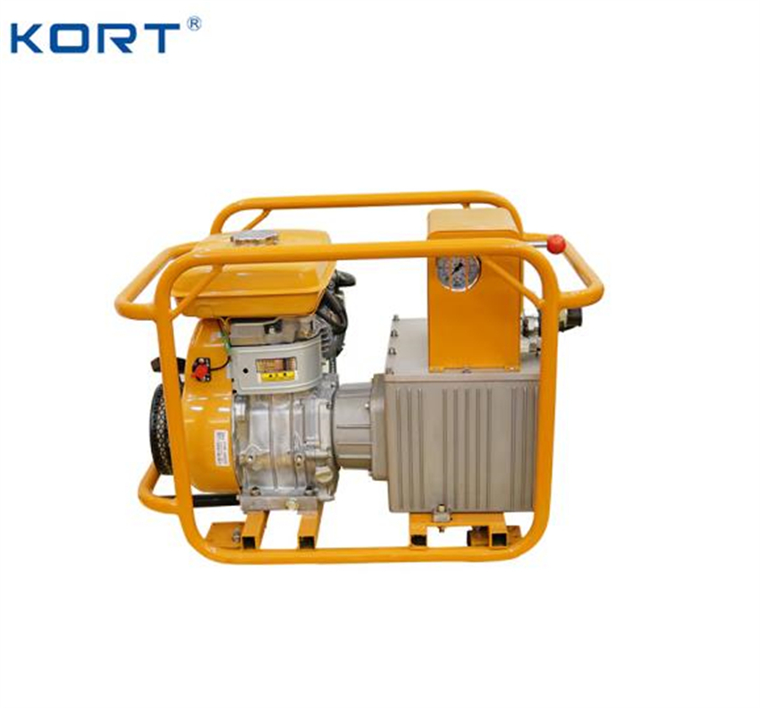 上海KORT科瑞特 双回路汽油机液压泵HPE-700泵站汽油机机动超高压液压泵